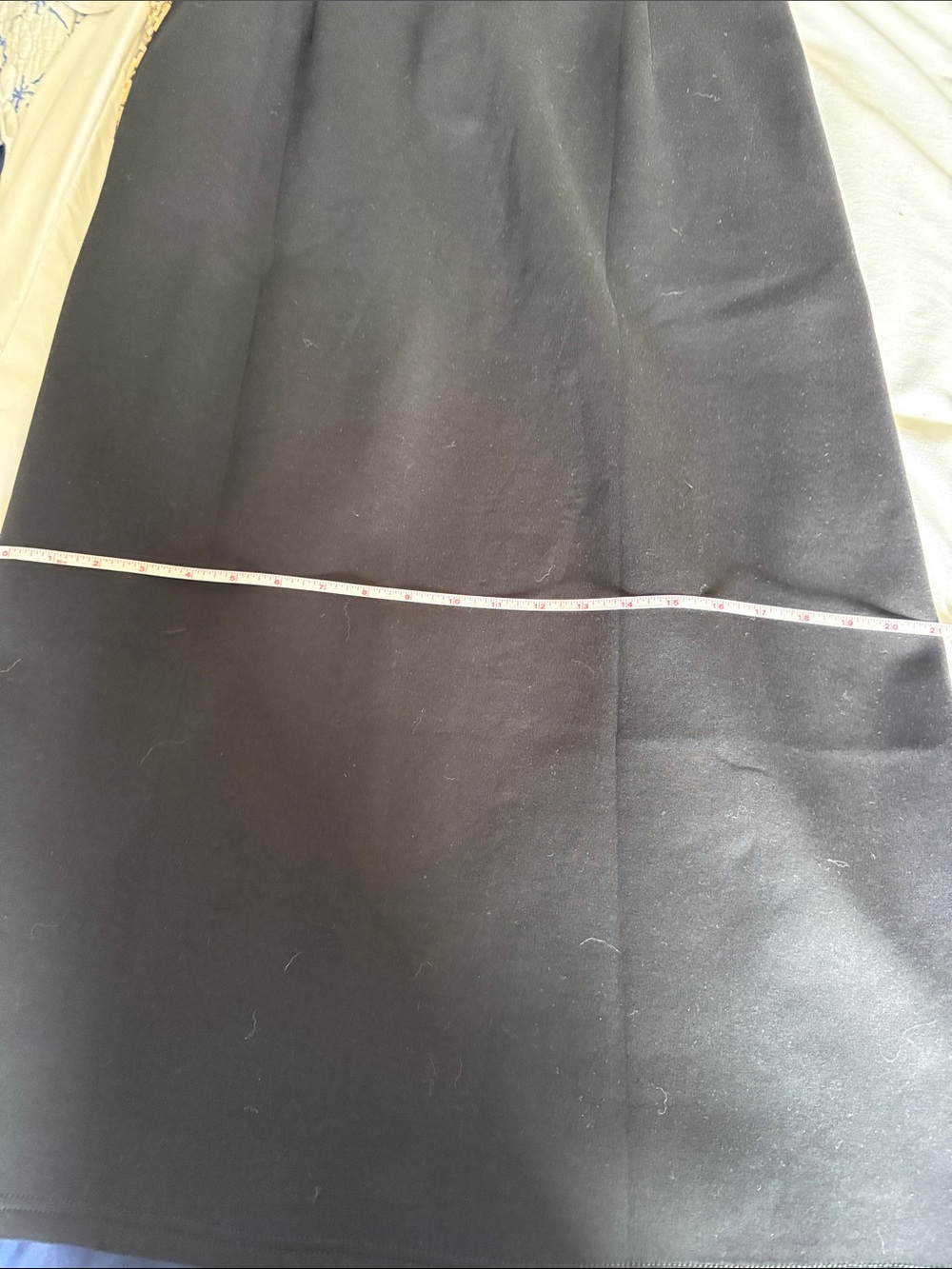Aleeza Paris NWT L Black Women's (skirt only) with Leopard Trim on waist & side - Picture 8 of 9